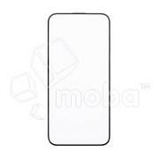 Защитное стекло с сеткой динамика для iPhone 15 Plus Черный