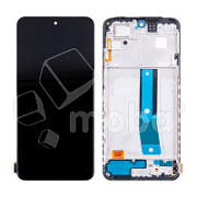 Дисплей для Xiaomi Redmi Note 11 (2201117TY) модуль с рамкой Черный - (OLED)