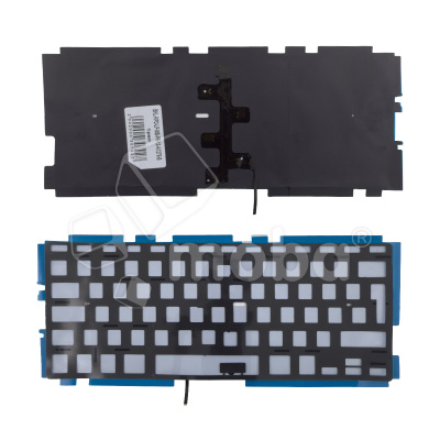 Подсветка клавиатуры для ноутбука MacBook Pro 13" A1278 (2008-2012, Г-образный Enter RU) Черный