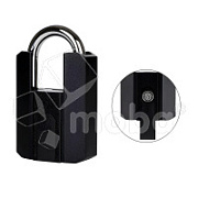 Smart замок GS 141 с отпечатком пальца (навесной) Черный