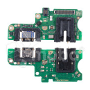 Шлейф для Tecno Camon 30 4G (CL6) плата на системный разъем/разъем гарнитуры/микрофон - Премиум