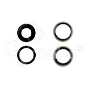 Стекло камеры для iPhone 17 (комплект 2 шт.) Зеленый