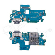 Шлейф для Samsung Galaxy A56 5G (A566B) плата системный разъем/разъем SIM/микрофон - Премиум