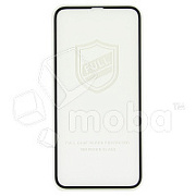 Защитное стекло "Тонкое" для iPhone X/Xs/11 Pro Черный (Полное покрытие 0,25 мм)