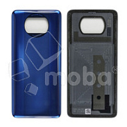 Задняя крышка для Xiaomi Poco X3 NFC/X3 Pro (M2007J20CG/M2102J20SG) Синий