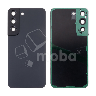Задняя крышка для Samsung Galaxy S22 (S901B) Черный - Премиум