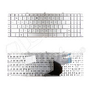 Клавиатура для ноутбука Asus N55 Серебро