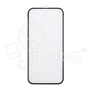 Защитное стекло "Оптима" для iPhone 14 Pro Черный (Закалённое, полное покрытие)