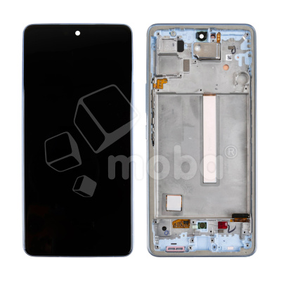 Дисплей для Samsung Galaxy A53 5G (A536B) модуль с рамкой Голубой - Сервисный оригинал