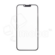 Стекло для переклейки iPhone 14 в сборе с OCA пленкой Черный - OR (Feaglet)