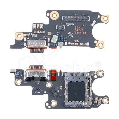 Шлейф для Xiaomi 13 Lite (2210129SG) плата системный разъем/разъем SIM/микрофон - Премиум