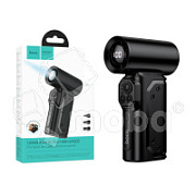 Воздуходувка Hoco HX68 (4000*2 mAh, беспроводная, три насадки) Черный