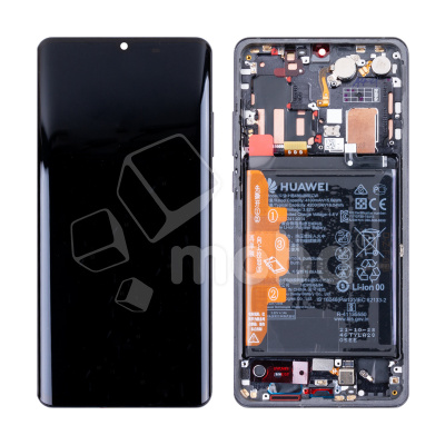 Дисплей для Huawei P30 Pro (VOG-L29) модуль с рамкой Черный - OR (SP)