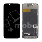 Дисплей для iPhone 13 (A2635) в сборе с тачскрином Черный - DD (Soft OLED, Full HD) (с верификацией = с привязкой без ошибки)