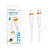 Кабель Type-C - Lightning Borofone BX118 (3A, 27W, PD, плоский) Белый