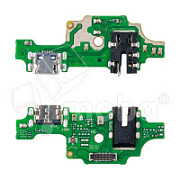 Шлейф для Tecno Camon 12 (CC7) плата на системный разъем/разъем гарнитуры/микрофон
