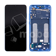 Дисплей для Xiaomi Mi 9 Lite (M1904F3BG) модуль с рамкой Синий - OR