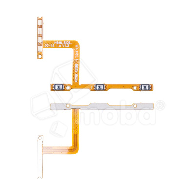 Шлейф для Tecno Spark 7 (KF6n) на кнопки громкости/включения