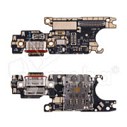 Шлейф для Huawei Pura 70 (ADY-LX9/ADY-AL00) плата на системный разъем/разъем SIM/микрофон