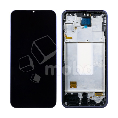 Дисплей для Samsung Galaxy A34 5G (A346B) модуль с рамкой Фиолетовый - (OLED) (Full Size)