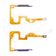 Шлейф для Huawei Honor X7 (CMA-LX1/CMA-LX2) сканер отпечатка пальцев Черный