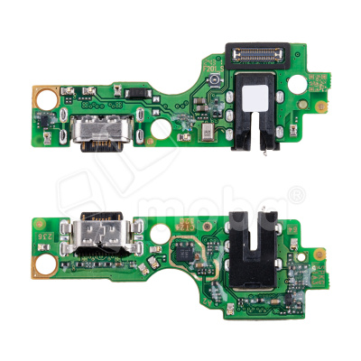 Шлейф для Tecno Spark Go 1 (KL4) плата на системный разъем/разъем гарнитуры/микрофон