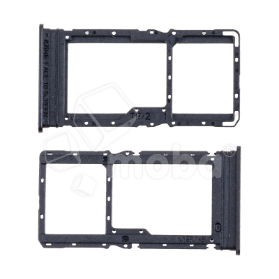 Держатель SIM для Xiaomi Poco M6 4G (2404APC5FG) Черный