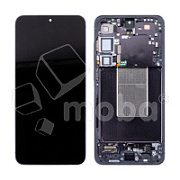 Дисплей для Samsung Galaxy S24+ (S926B) модуль с рамкой Черный - OR (SP)