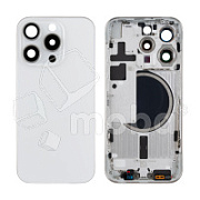 Корпус для iPhone 15 Pro (A3102) (1 Sim) Белый - Премиум
