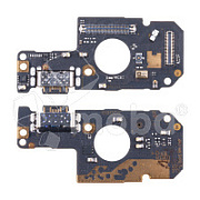 Шлейф для Xiaomi Redmi Note 11/12S/Poco M4 Pro 4G (2201117TY/23030RAC7Y/2201117PG) плата системный разъем/микрофон - Премиум