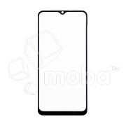 Стекло для переклейки Vivo Y20 (V2027) в сборе с OCA пленкой Черный - OR (Mitsubishi)