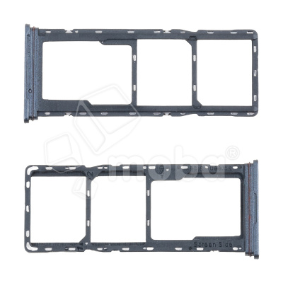 Держатель SIM для Tecno Spark 40 Pro (KM6) Черный