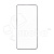 Защитное стекло "Матовое" для iPhone 16 Pro Черный (Закалённое, полное покрытие)