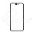 Стекло для переклейки iPhone 14 Pro Max в сборе с OCA пленкой Черный - OR (Mitsubishi)