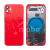 Корпус для iPhone 11 (A2221) (1 Sim) Красный - Премиум