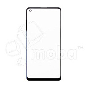 Стекло для переклейки Samsung Galaxy A21s (A217F) в сборе с OCA пленкой Черный - OR (Mitsubishi)