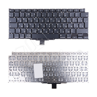 Клавиатура для ноутбука MacBook Air 13" A2179 (2020, Г-образный Enter RU) Черный