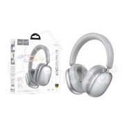 Беспроводные наушники Bluetooth Hoco W63 (накладные, активное шумоподавление) Серебро