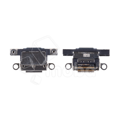 Разъем Type-C для iPhone 16/16 Plus Черный