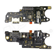 Шлейф для Xiaomi Redmi 15C 4G/Poco C85 4G (25078RA3EY/25078PC3EG) плата на системный разъем/микрофон - Премиум