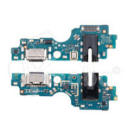 Шлейф для Infinix Hot 50i (X6531) плата на системный разъем/разъем гарнитуры/микрофон - Премиум