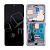 Дисплей для Samsung Galaxy S20 Ultra (G988B) модуль с рамкой Серый - (OLED) (Full Size)