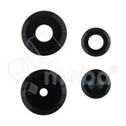 Стекло камеры для Infinix Note 30i (X6716) (комплект 4 шт.) Черный