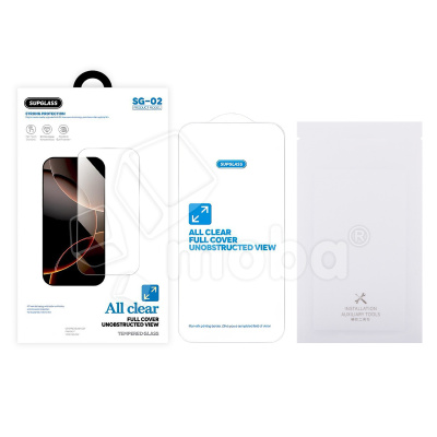 Защитное стекло Supglass SG-02 для iPhone 15 Pro Max/15 Plus/16 Plus