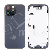 Корпус для iPhone 16 Pro Max (A3296) (1 Sim) Черный - Премиум