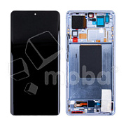 Дисплей для Xiaomi 12 Pro (2201122G) модуль с рамкой Голубой - OR (SP)