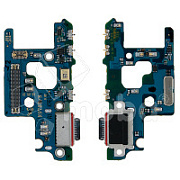 Шлейф для Samsung Galaxy Note 10+ (N975F) плата системный разъем/микрофон