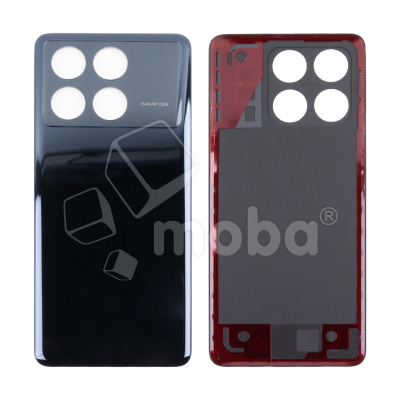 Задняя крышка для Xiaomi Poco X6 Pro 5G (2311DRK48G) Черный - Премиум