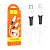 Кабель Type-C - Lightning (для iPhone) Hoco X82 (3A, 20W, PD, силикон, термостойкий) Белый