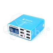 Зарядная станция Relife RL-304P (40W, 6 портов 4USB/1USB QC3.0/1Type-C PD, LCD)